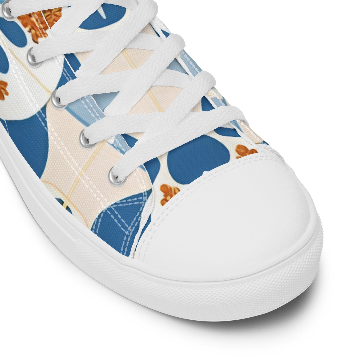 Women’s high top canvas shoes