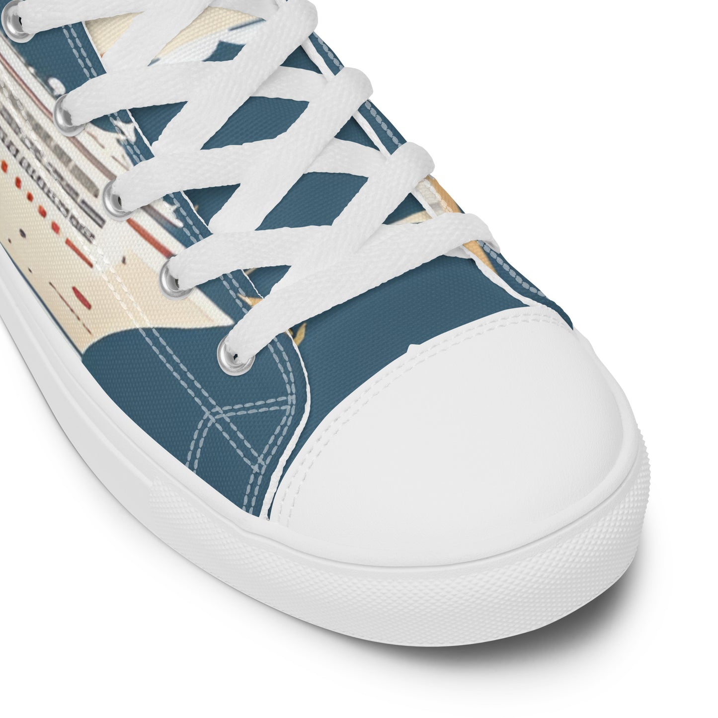 Women’s high top canvas shoes