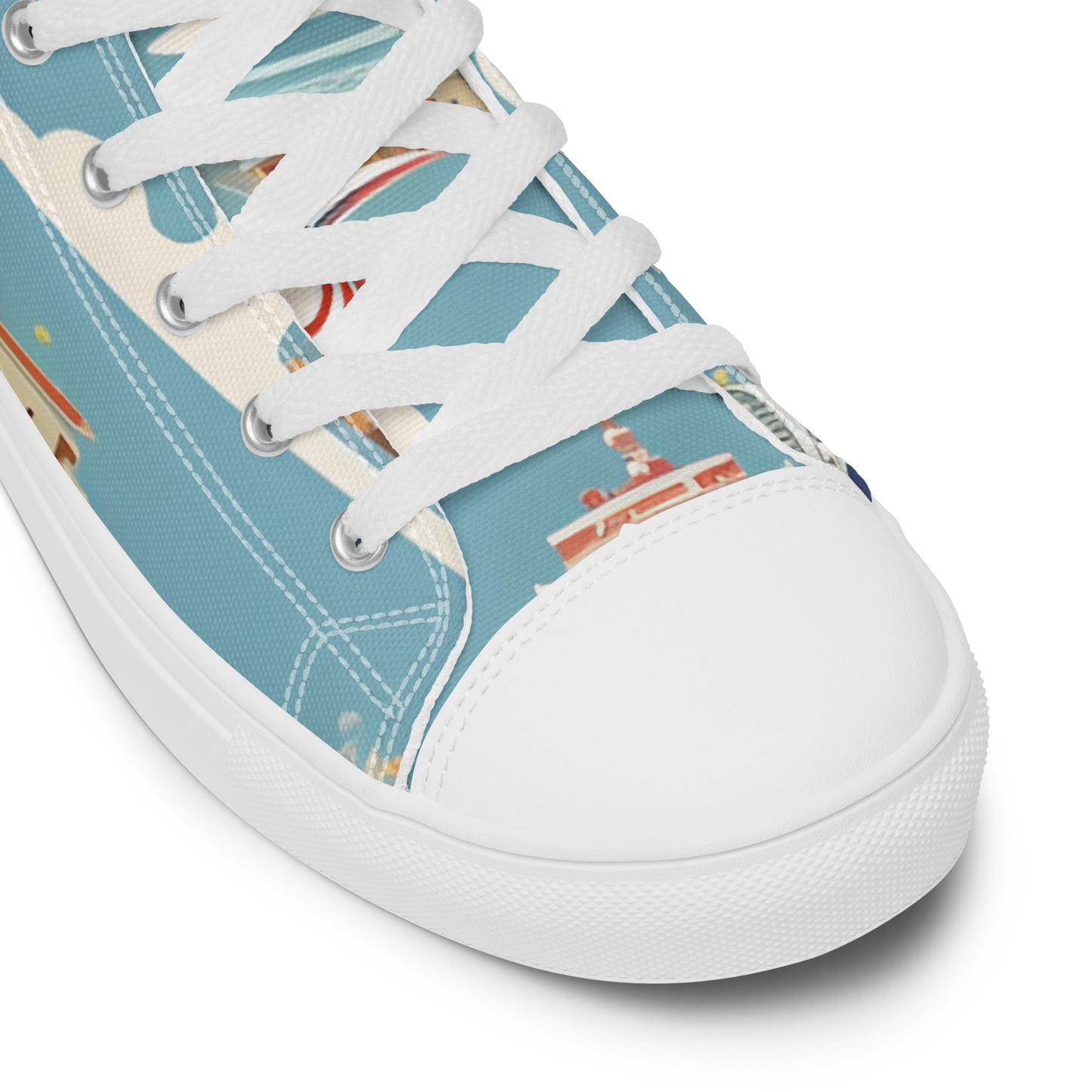 Women’s high top canvas shoes