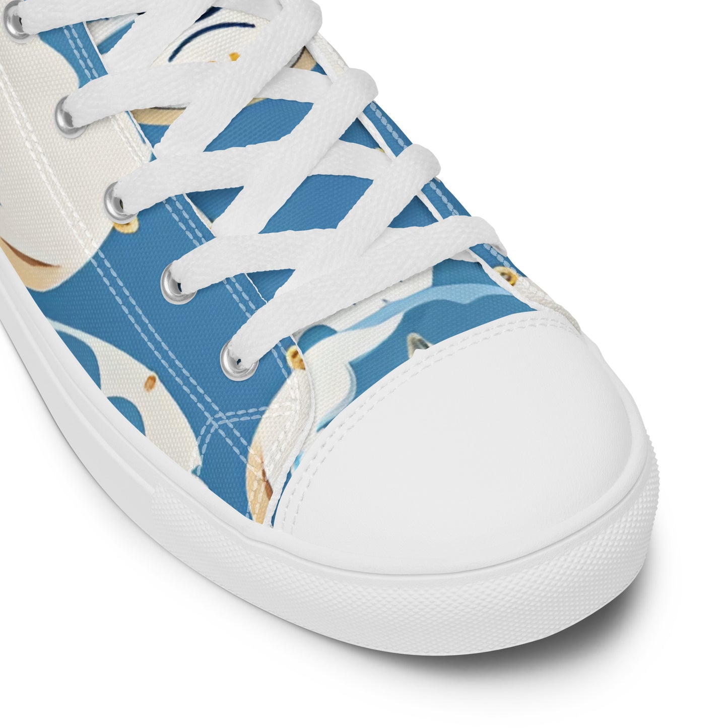 Women’s high top canvas shoes