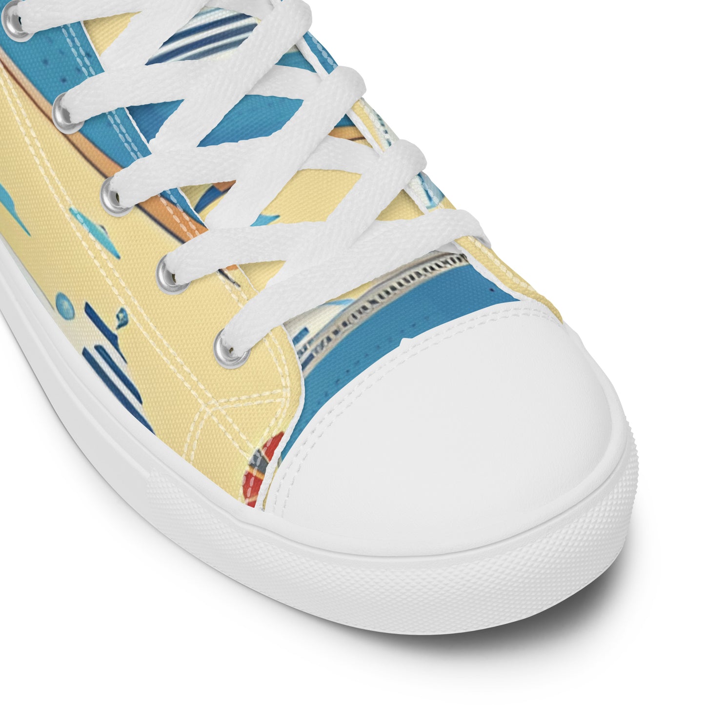 Women’s high top canvas shoes