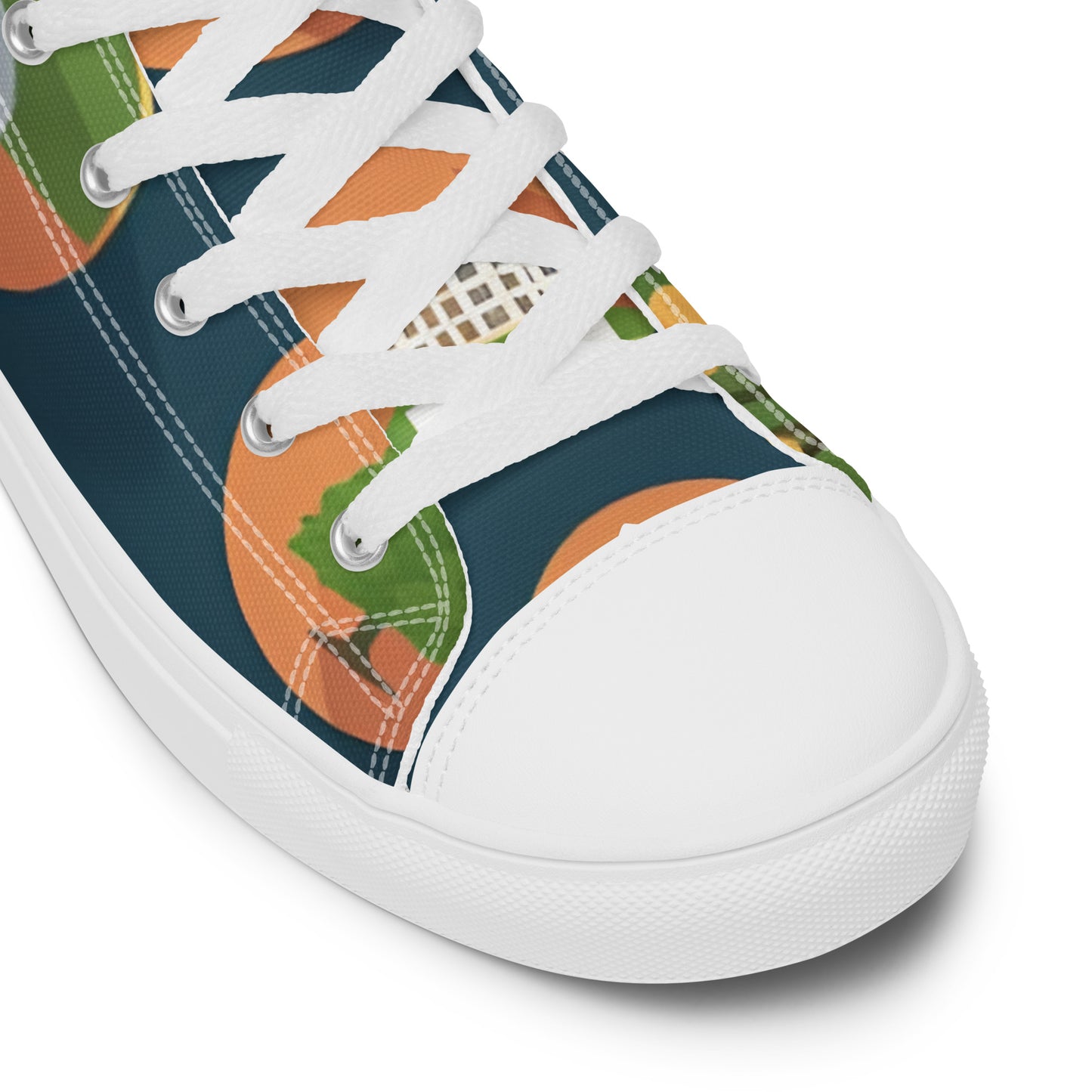 Women’s high top canvas shoes