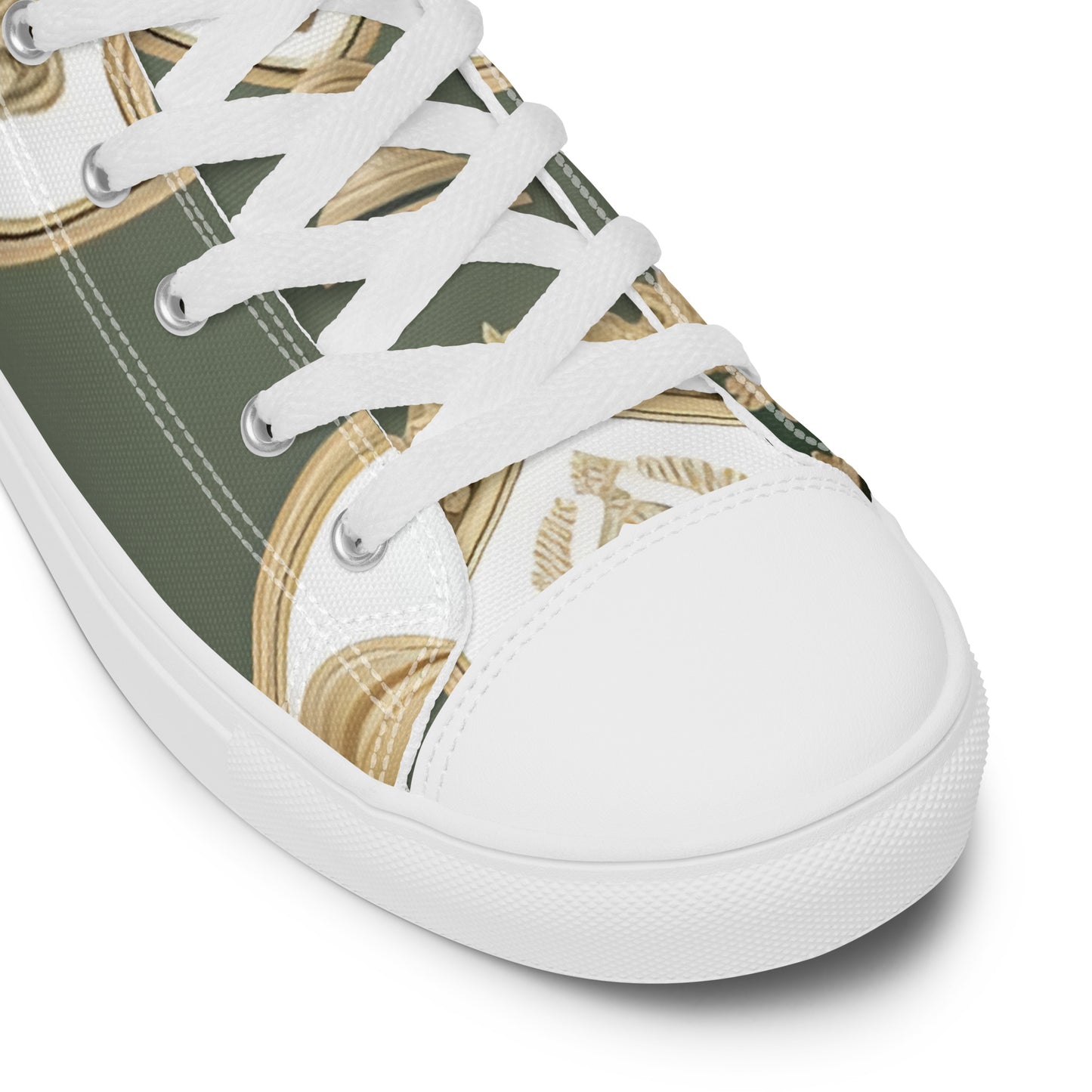 Women’s high top canvas shoes