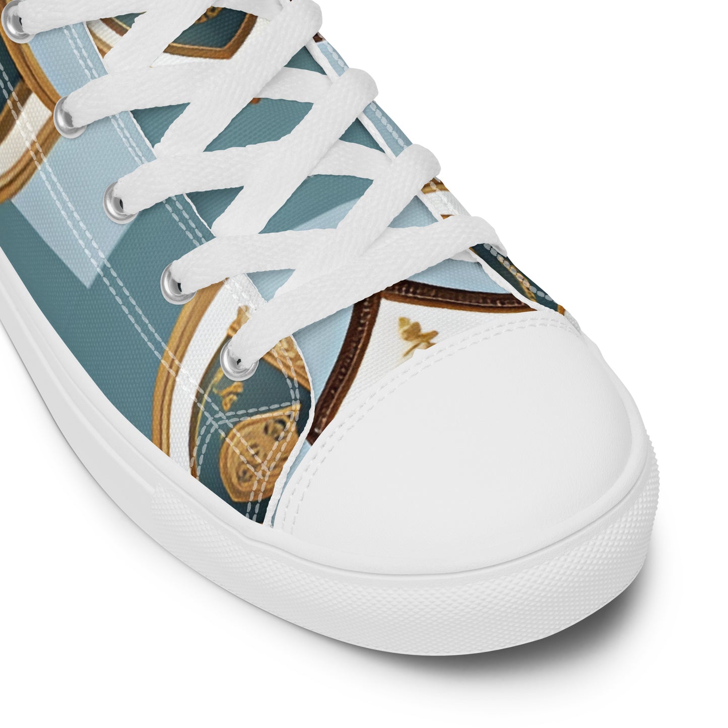 Women’s high top canvas shoes