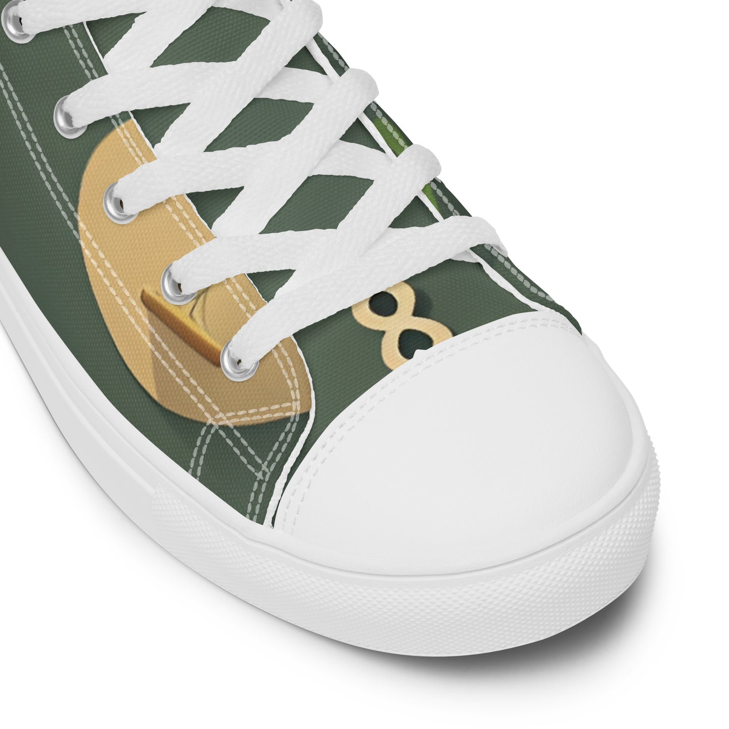 Women’s high top canvas shoes