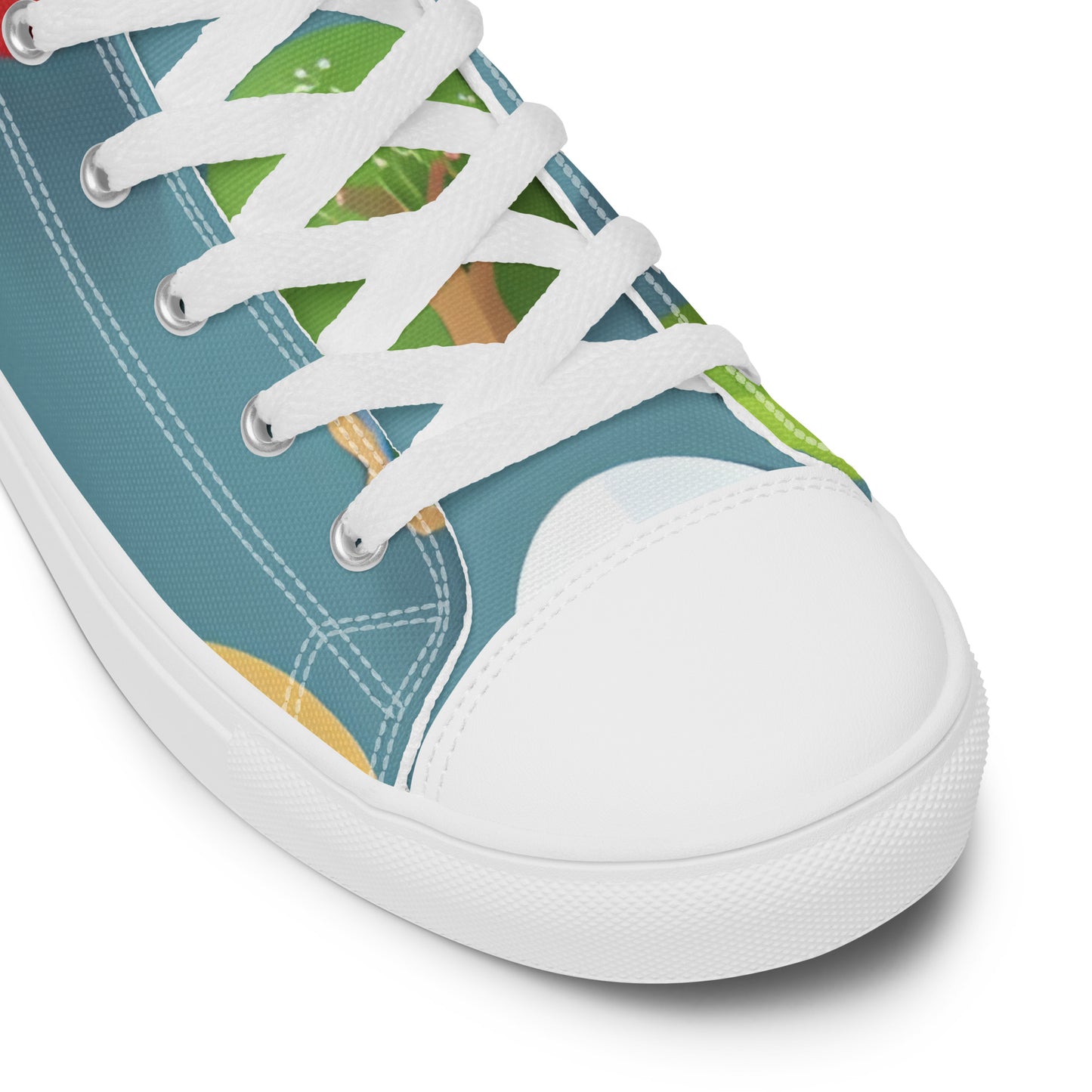 Women’s high top canvas shoes