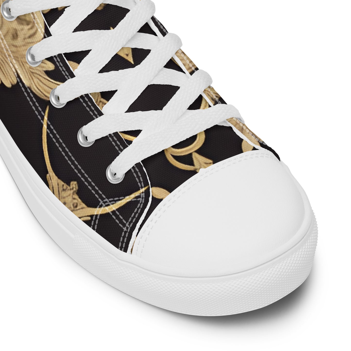 Women’s high top canvas shoes