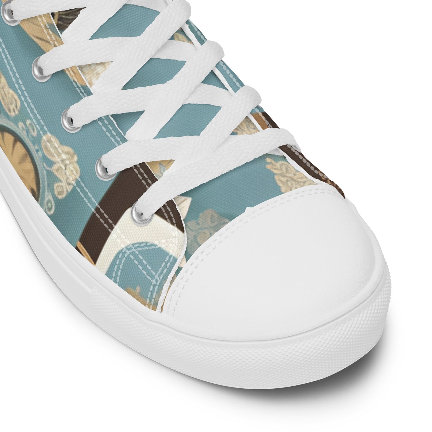 Women’s high top canvas shoes