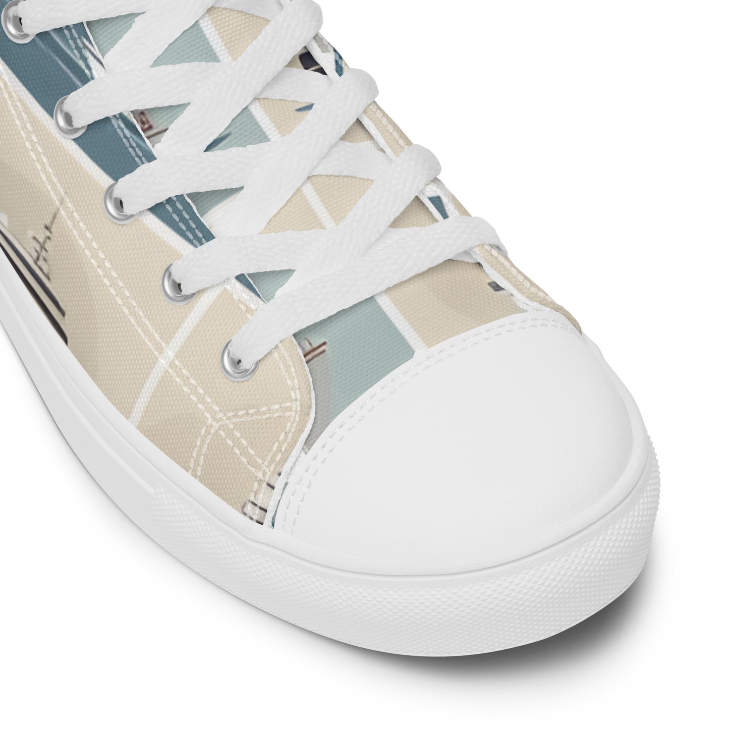 Women’s high top canvas shoes