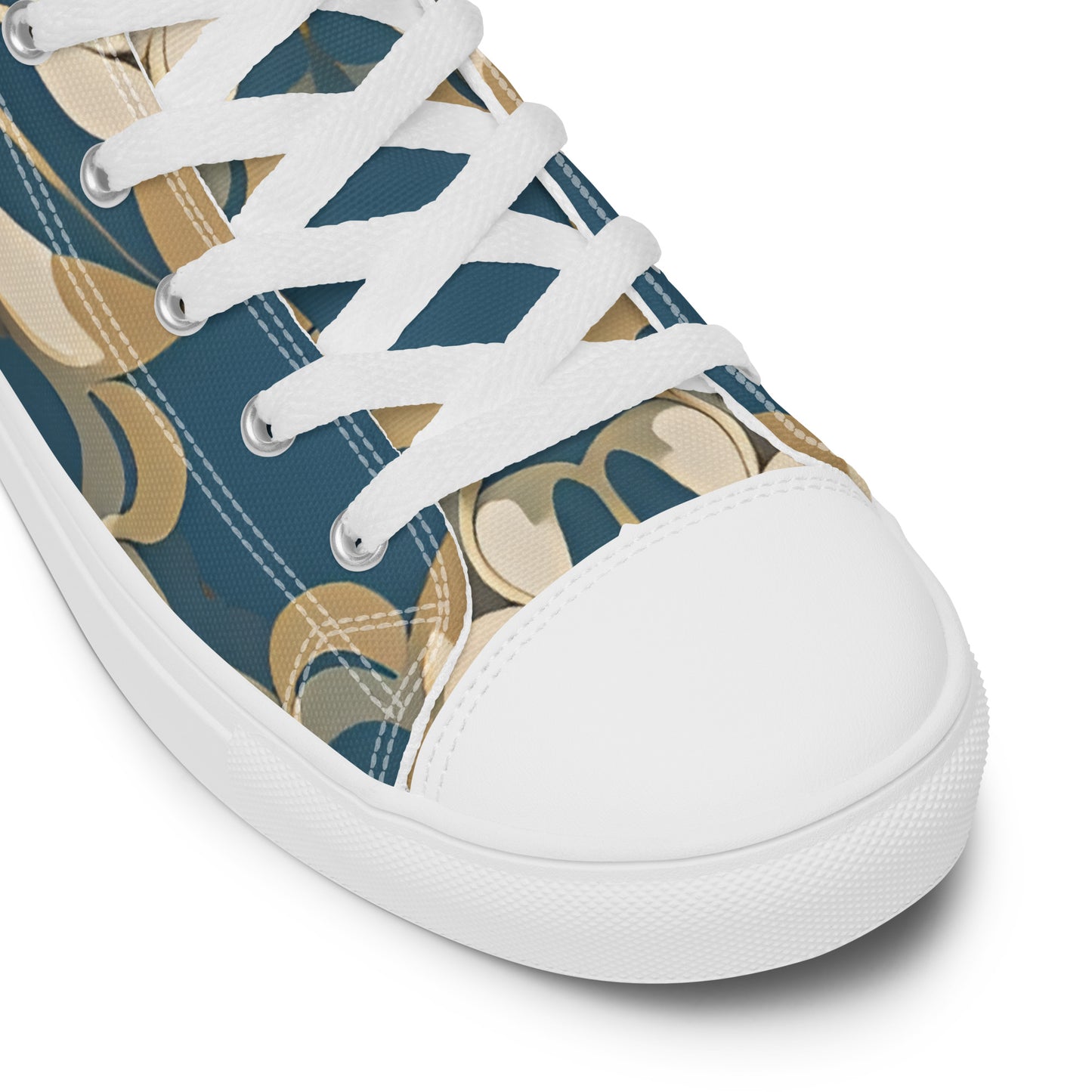 Women’s high top canvas shoes