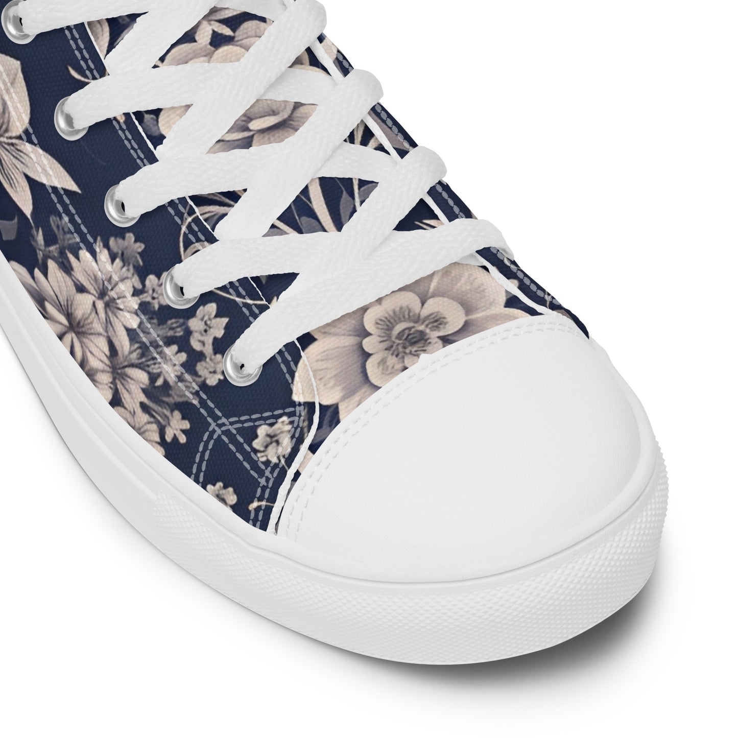 Women’s high top canvas shoes