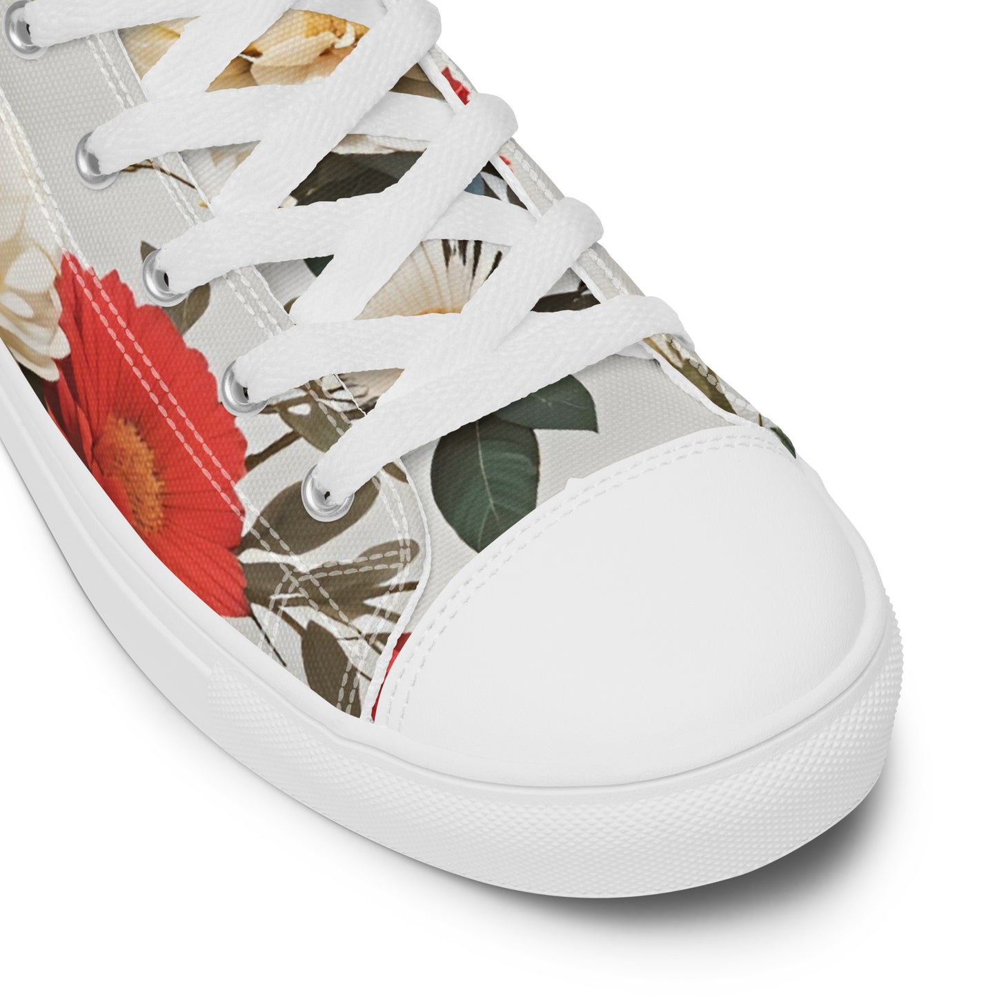 Women’s high top canvas shoes