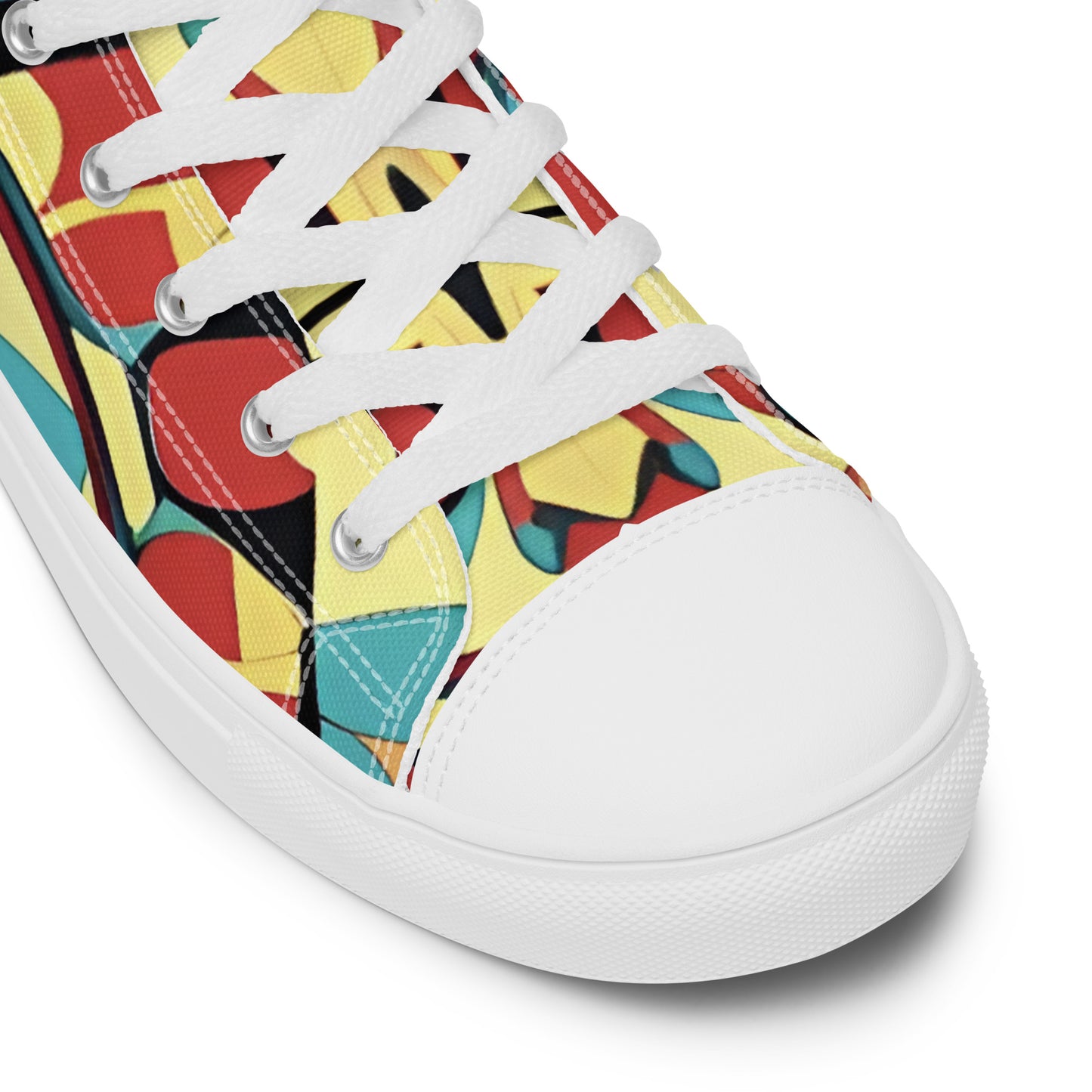 Women’s high top canvas shoes