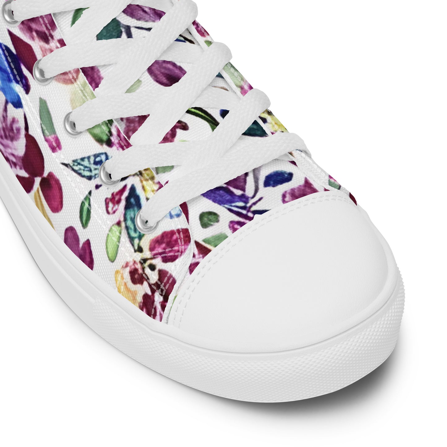 Women’s high top canvas shoes