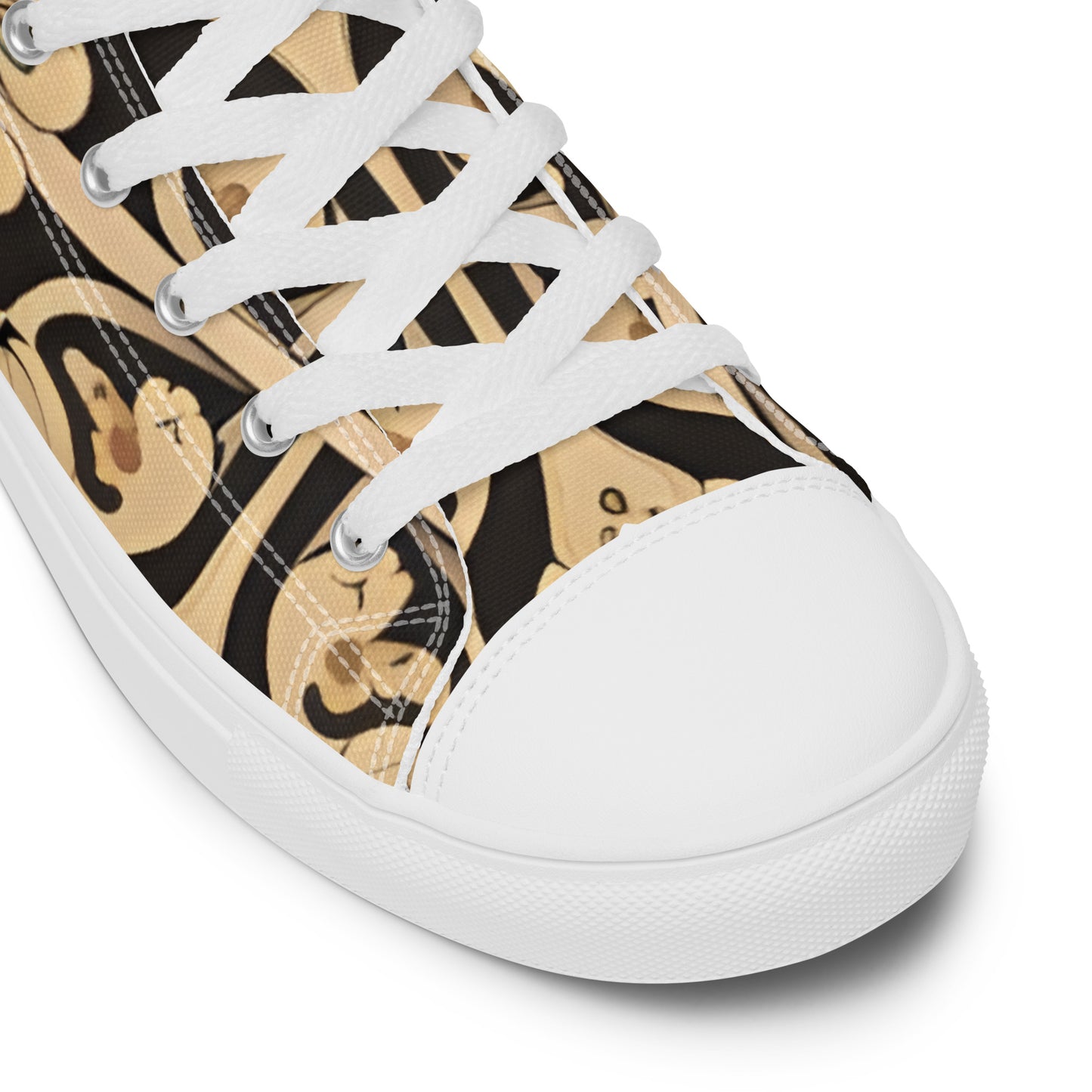 Women’s high top canvas shoes