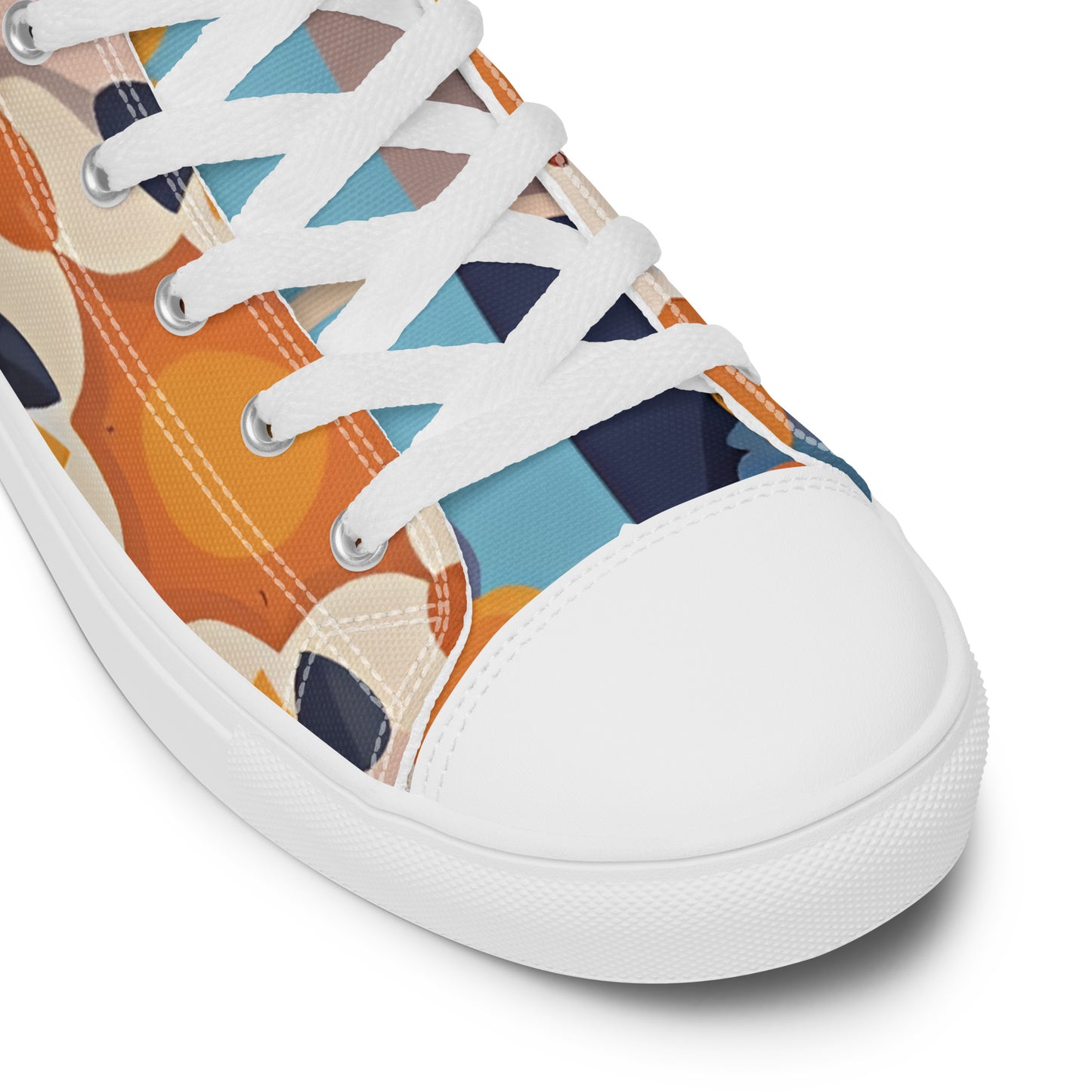 Women’s high top canvas shoes