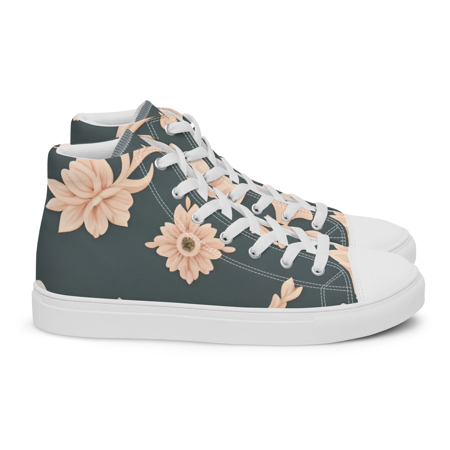 Women’s high top canvas shoes