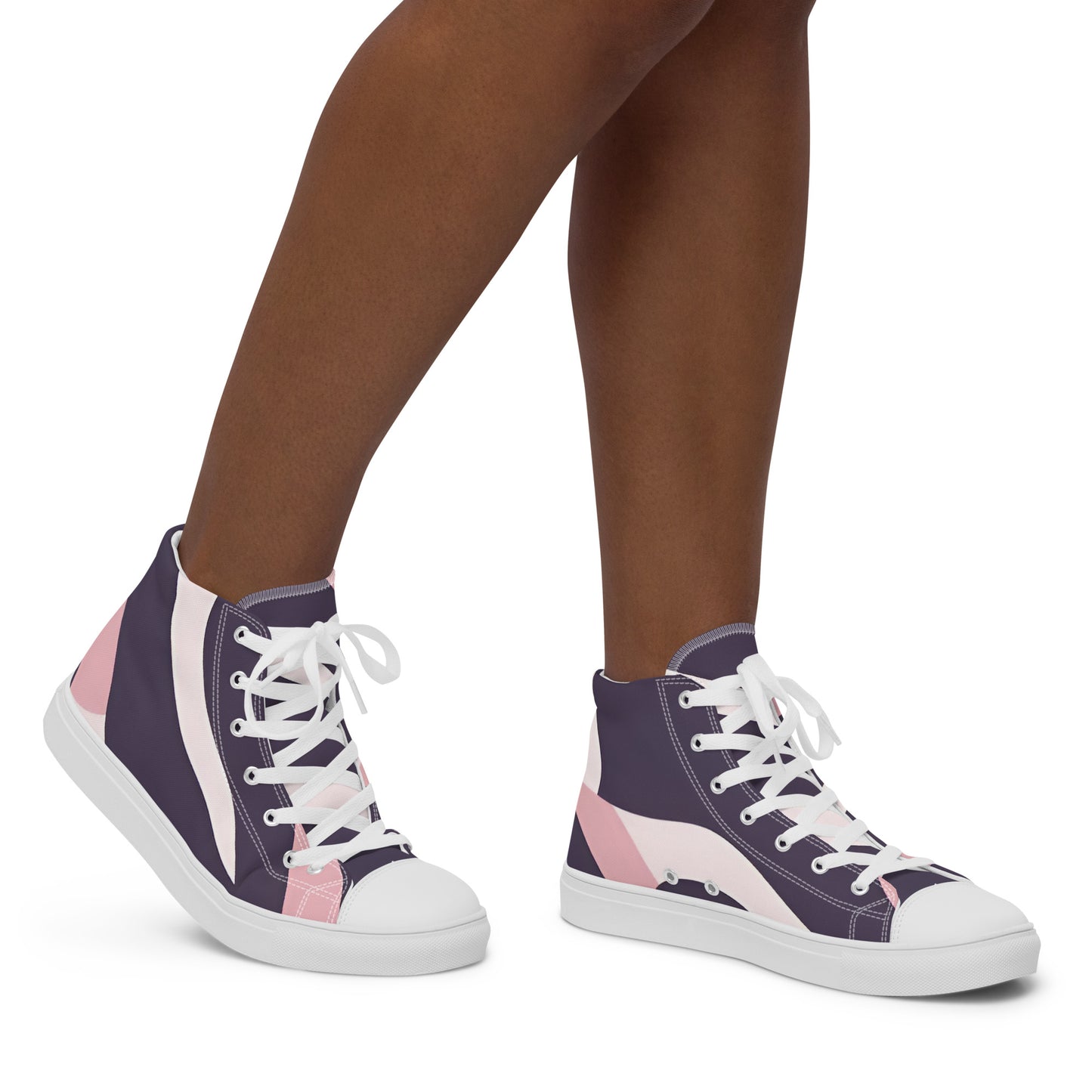 Women’s high top canvas shoes