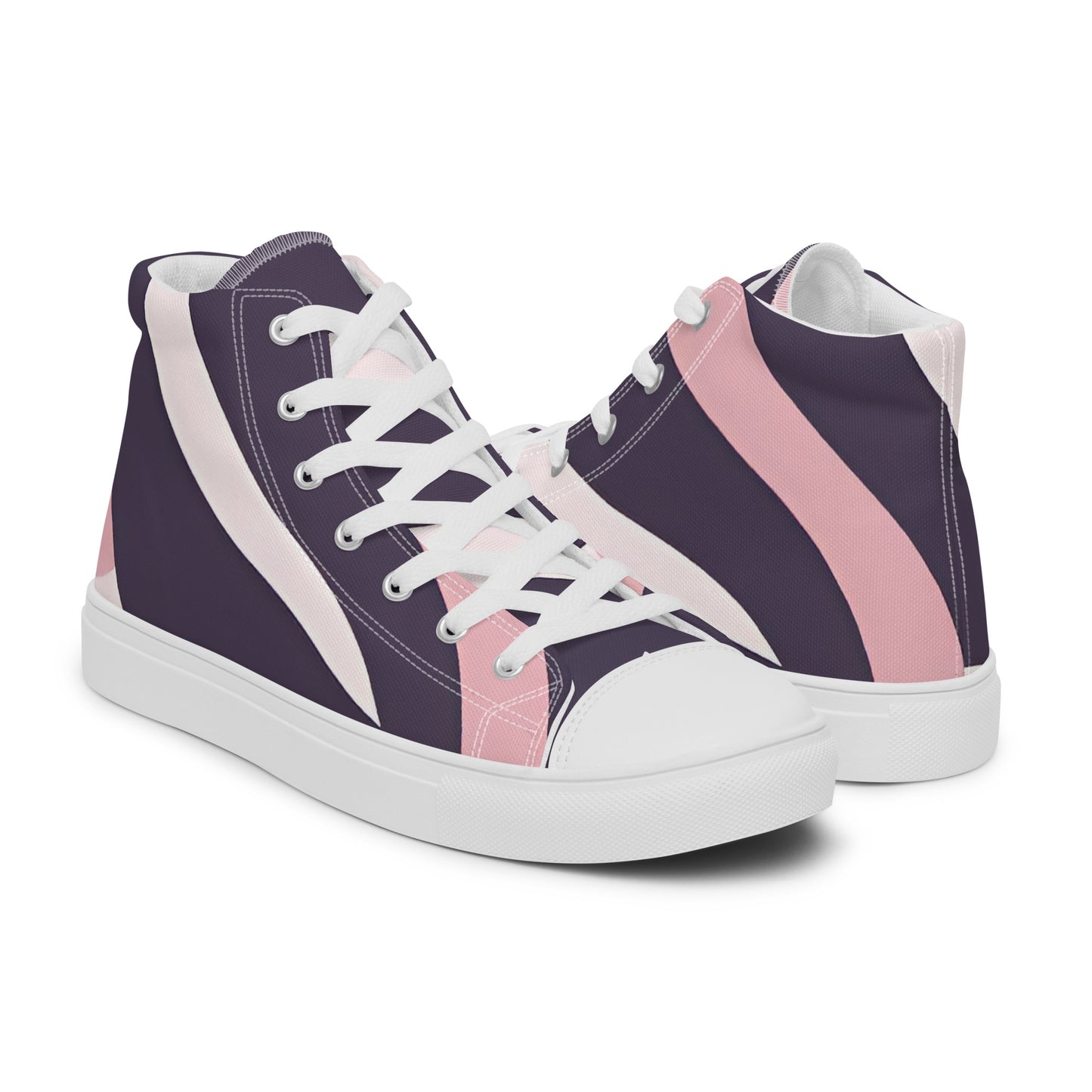 Women’s high top canvas shoes