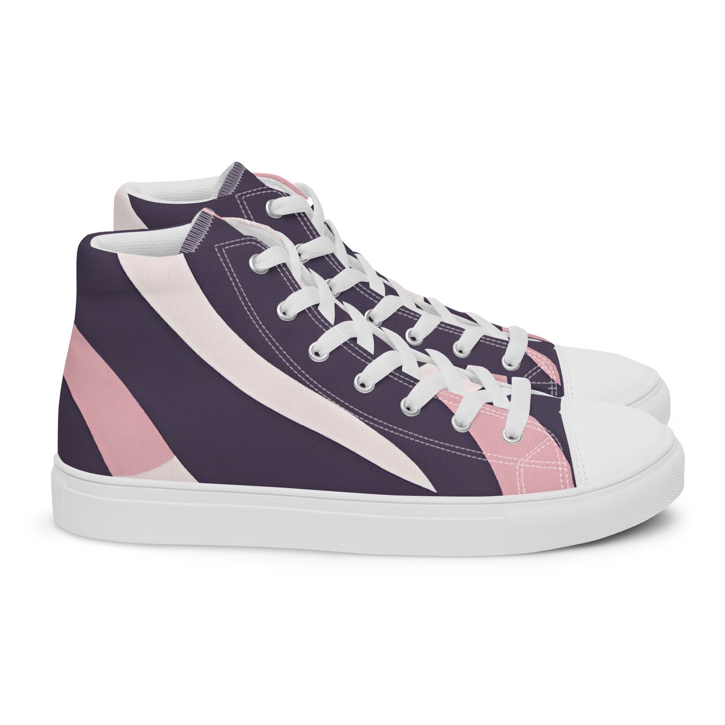 Women’s high top canvas shoes