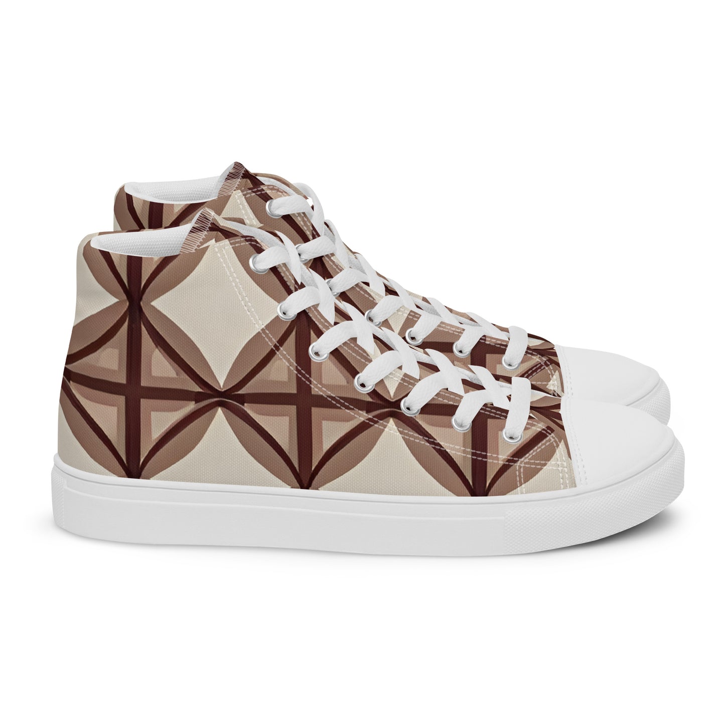 Women’s high top canvas shoes