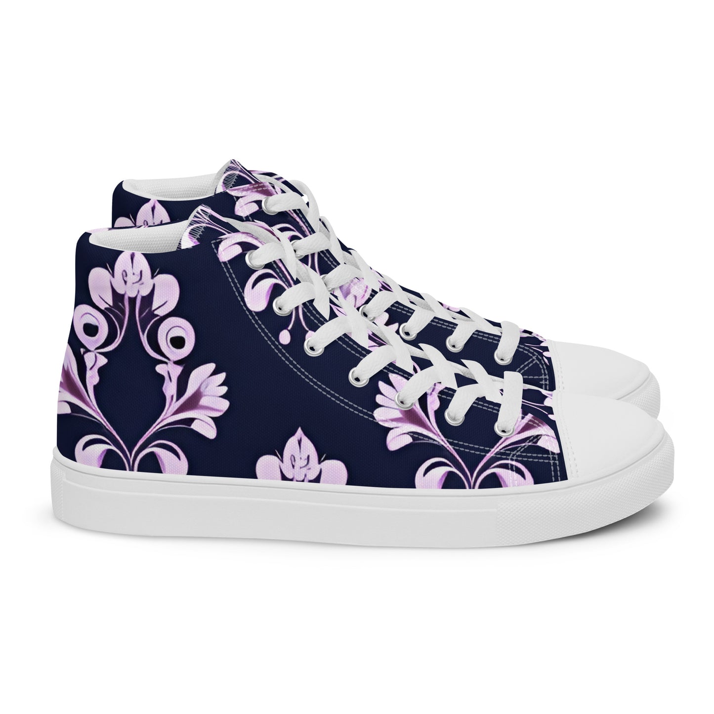 Women’s high top canvas shoes