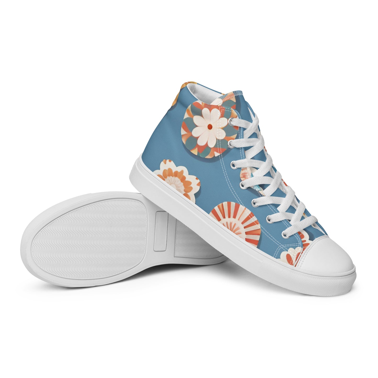 Women’s high top canvas shoes