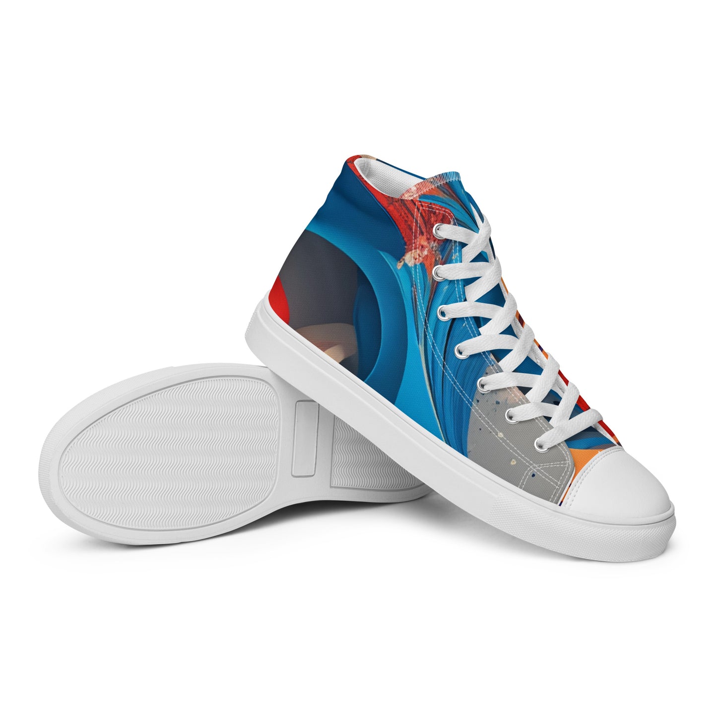 Women’s high top canvas shoes