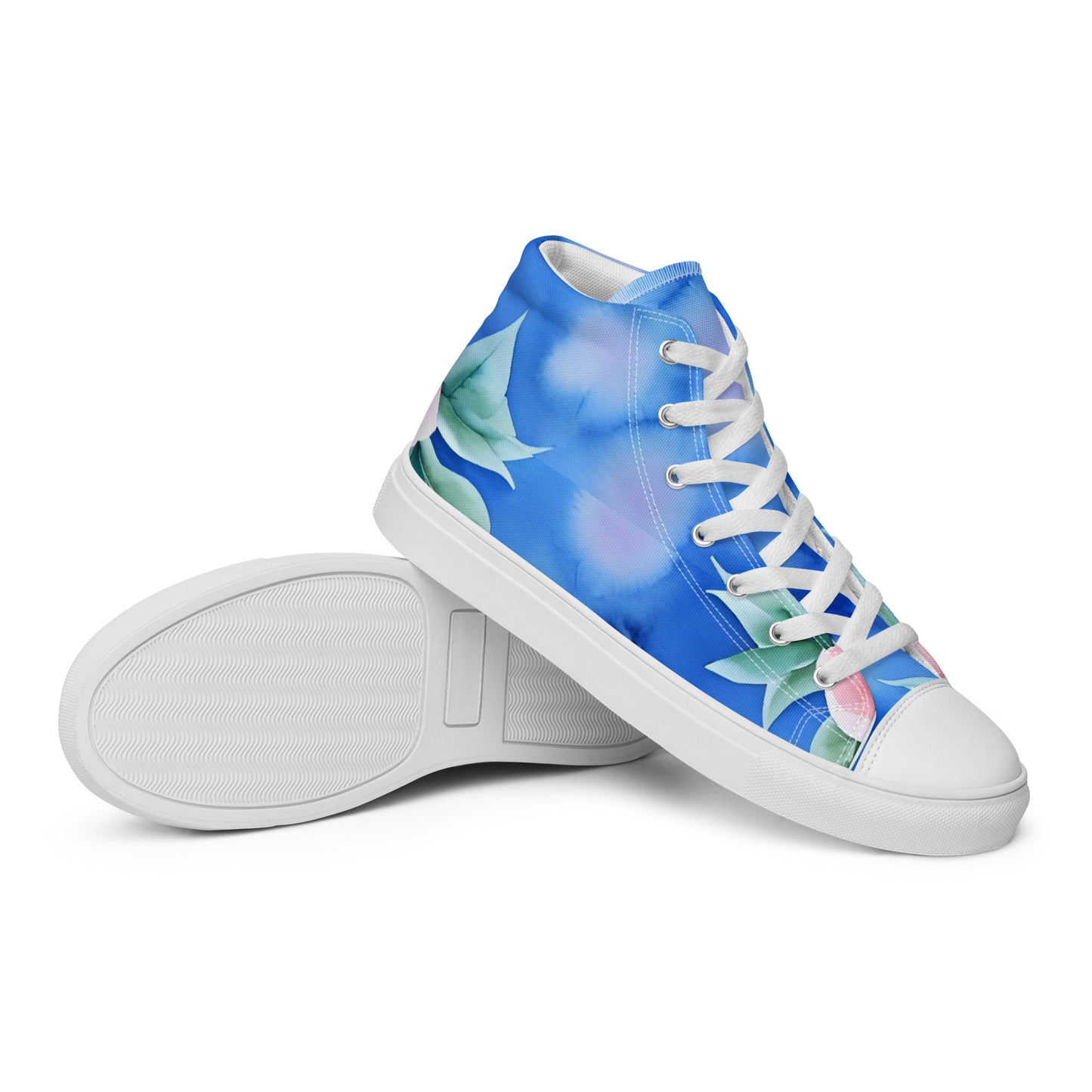 Women’s high top canvas shoes