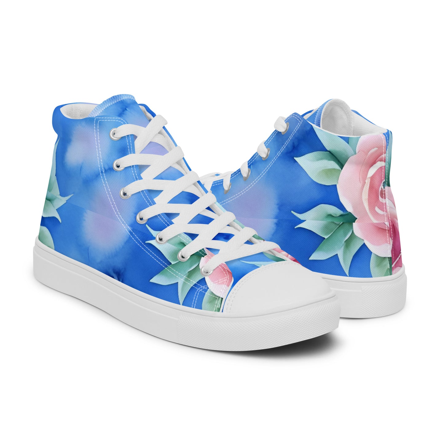 Women’s high top canvas shoes