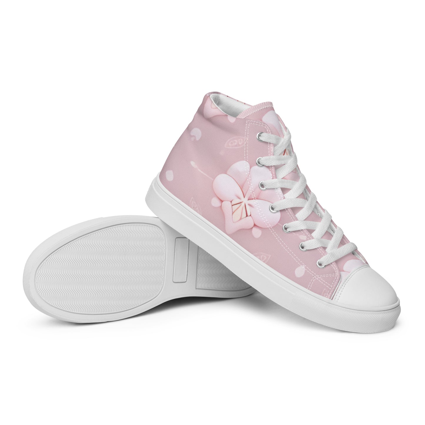 Women’s high top canvas shoes