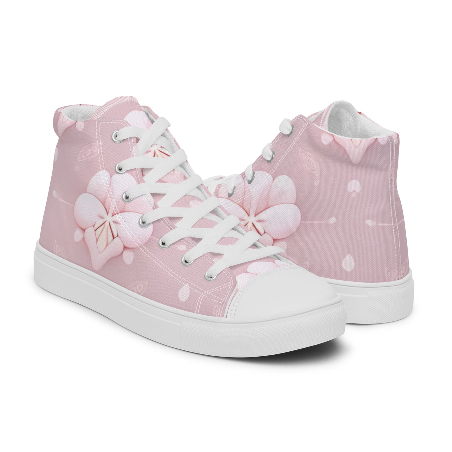 Women’s high top canvas shoes