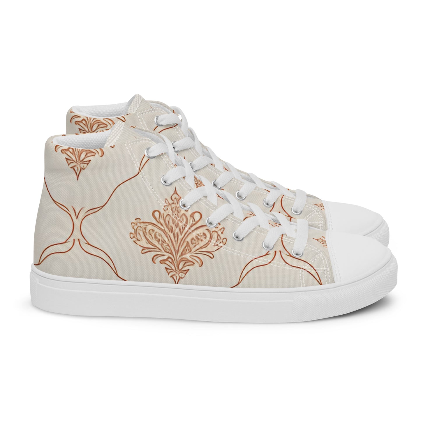 Women’s high top canvas shoes