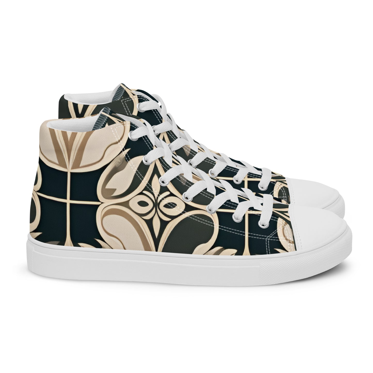 Women’s high top canvas shoes