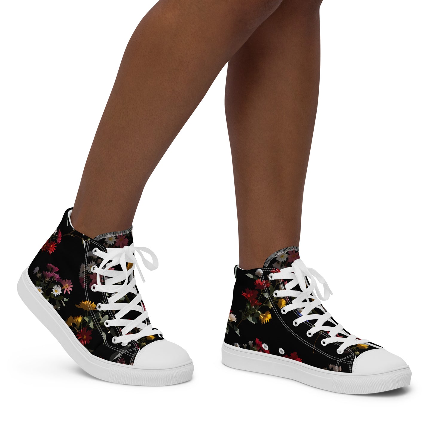 Women’s high top canvas shoes