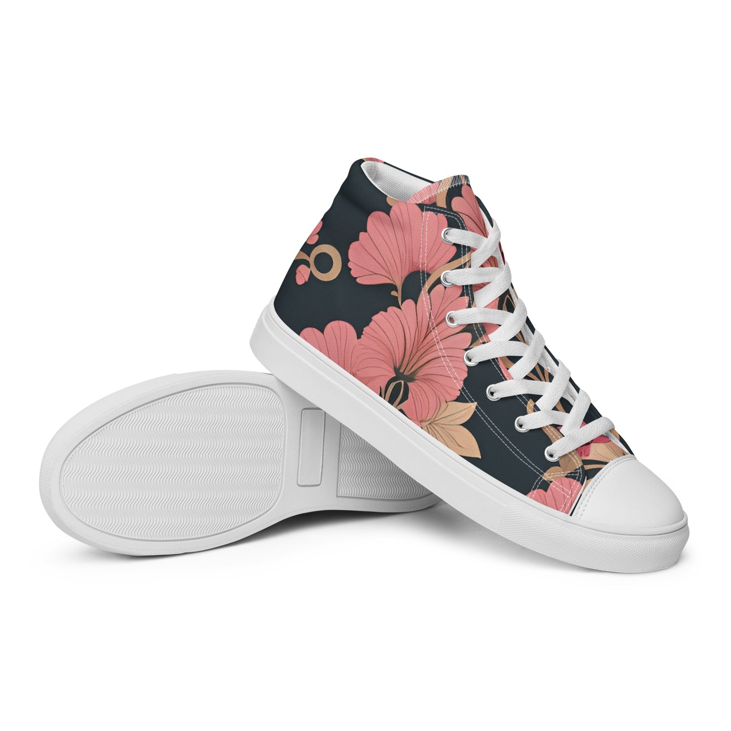 Women’s high top canvas shoes