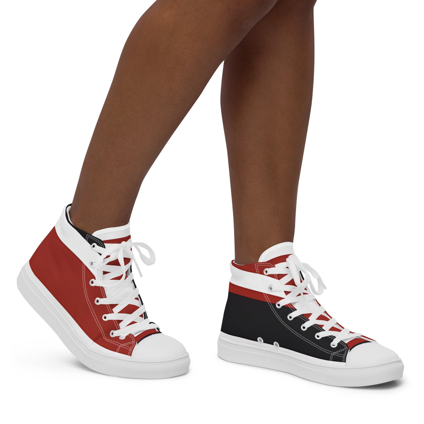 Women’s high top canvas shoes