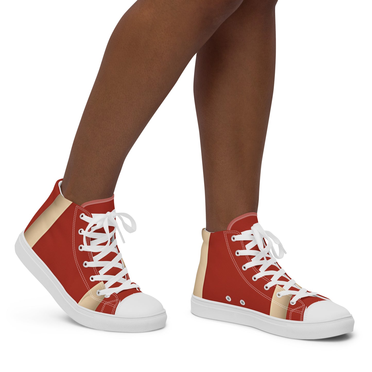 Women’s high top canvas shoes