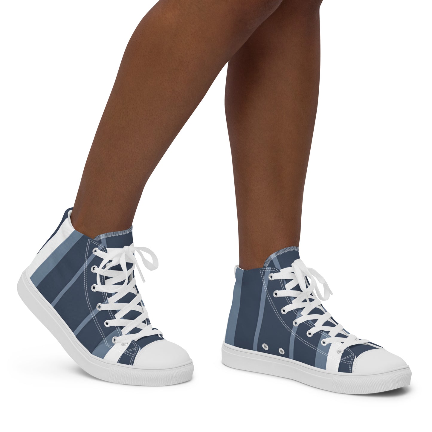 Women’s high top canvas shoes