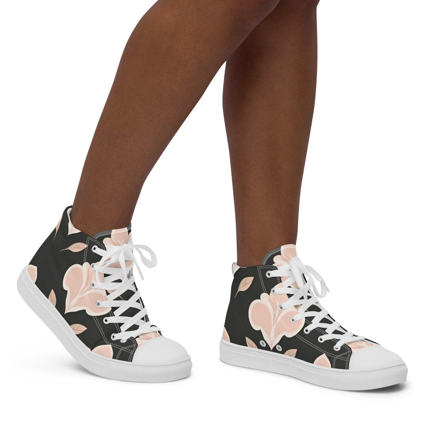 Women’s high top canvas shoes