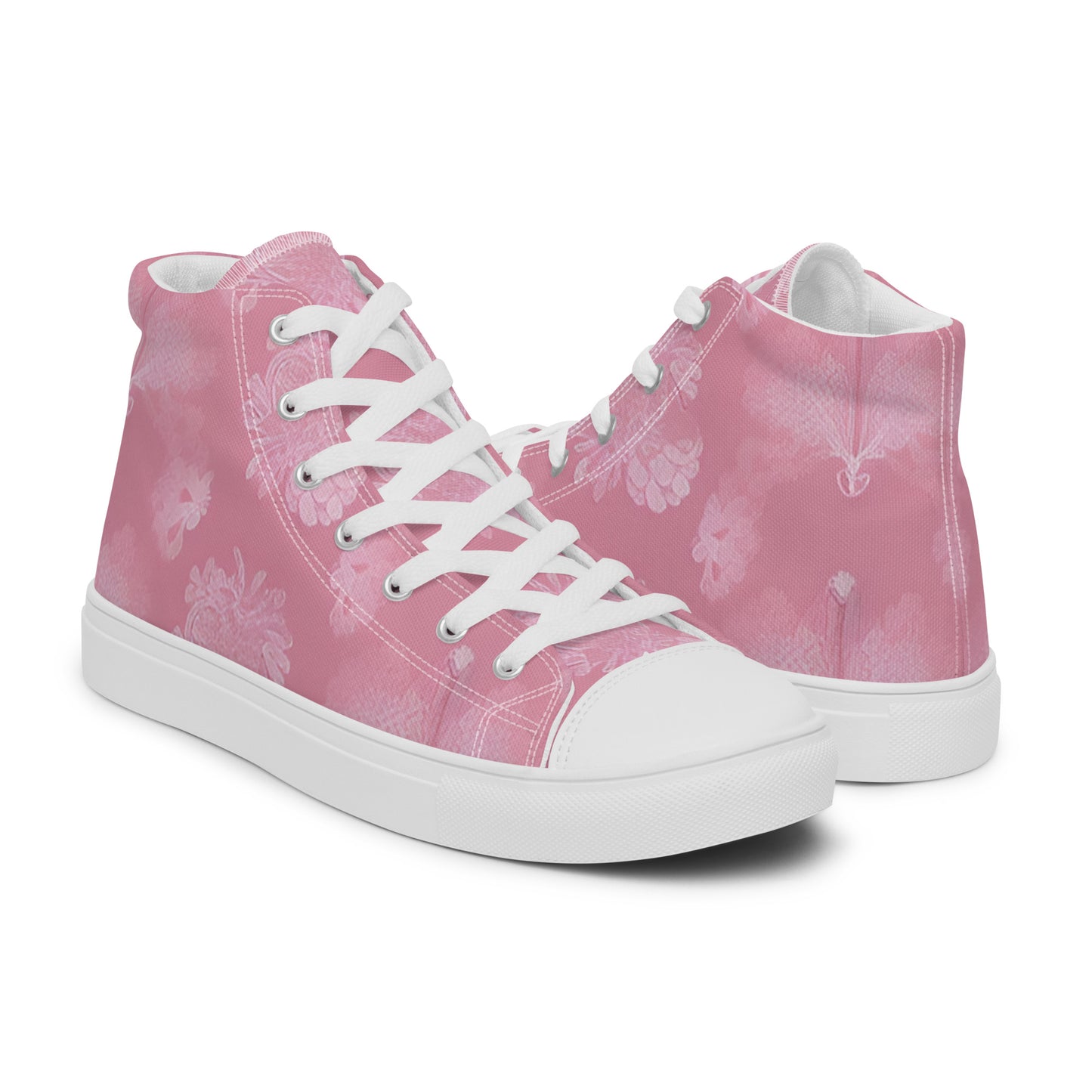 Women’s high top canvas shoes