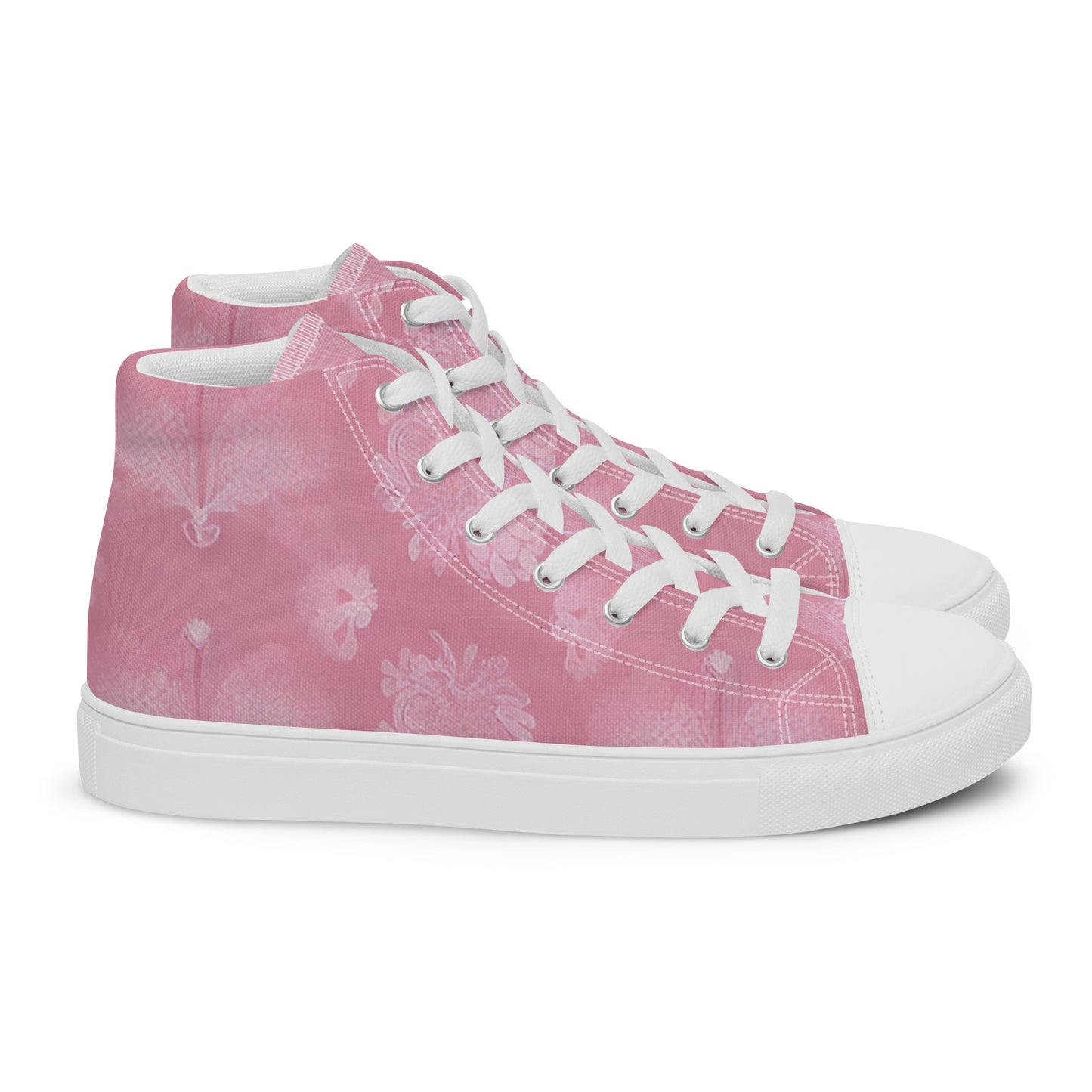 Women’s high top canvas shoes