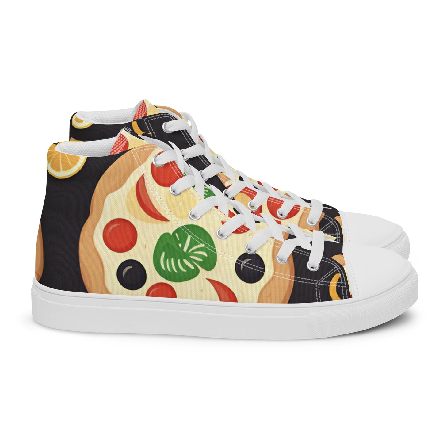 Women’s high top canvas shoes