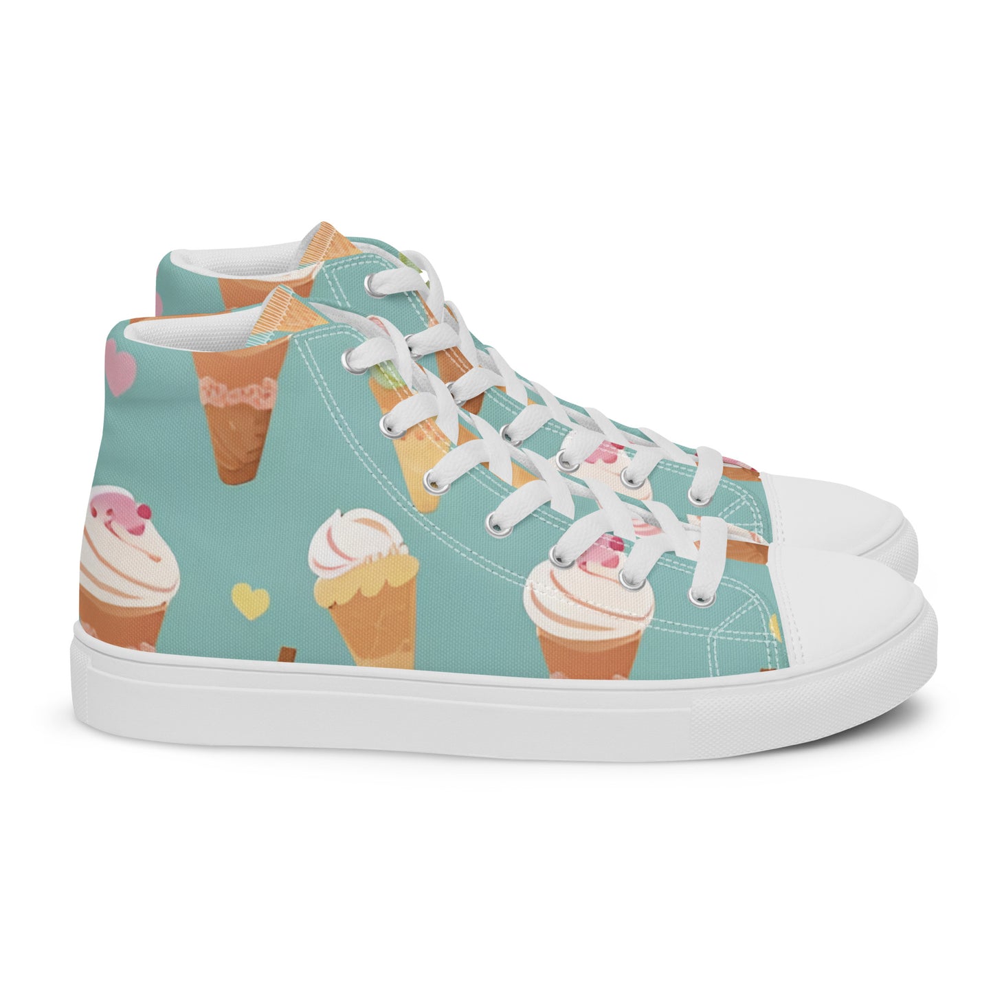 Women’s high top canvas shoes