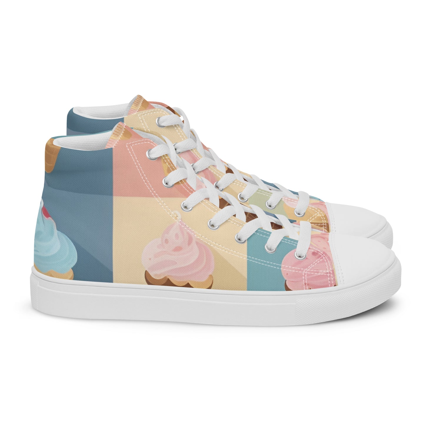 Women’s high top canvas shoes