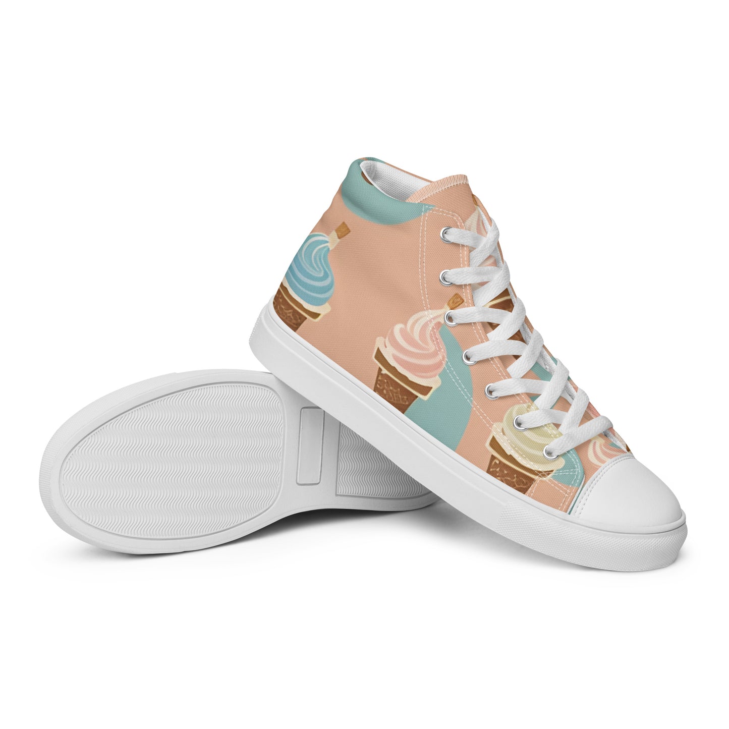 Women’s high top canvas shoes