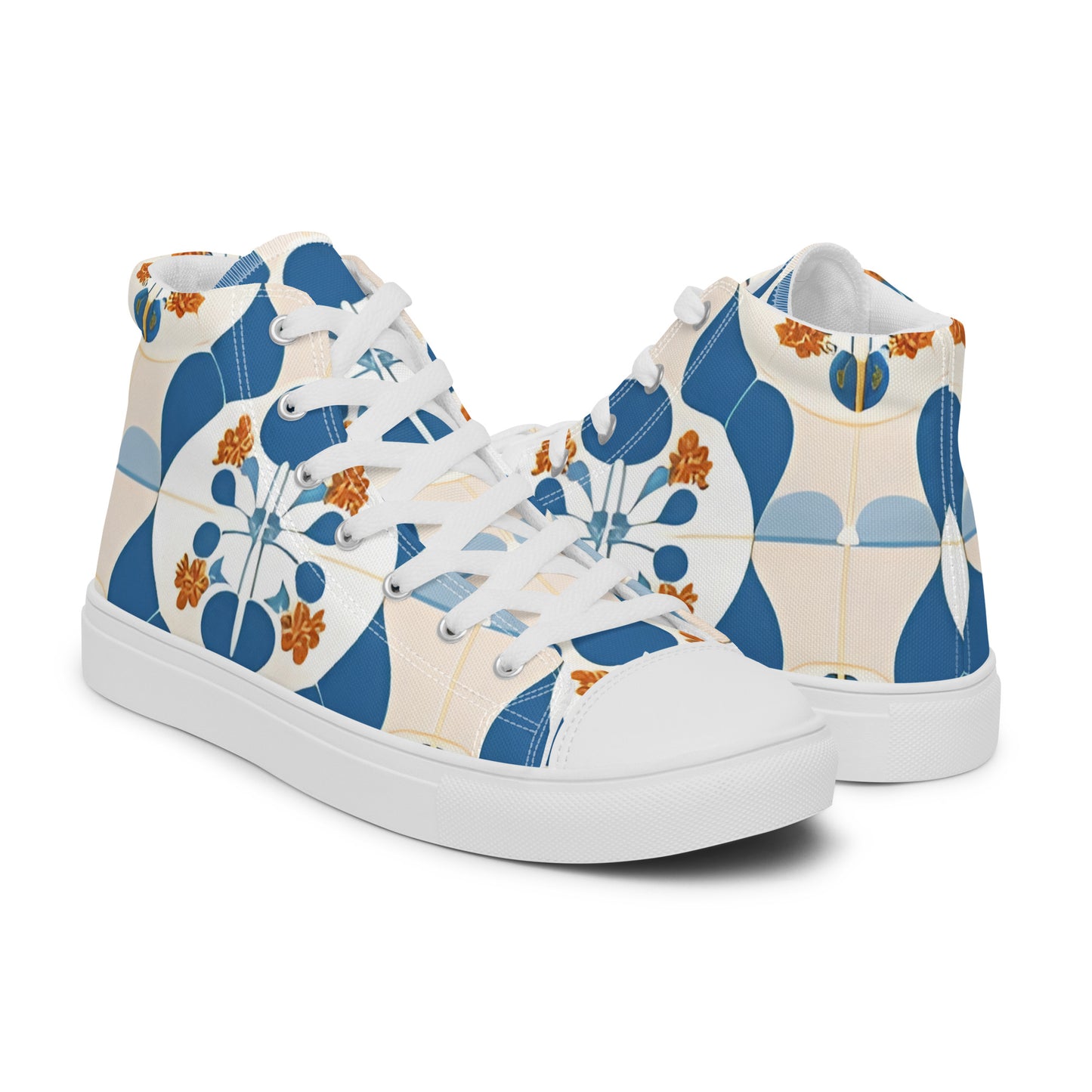 Women’s high top canvas shoes