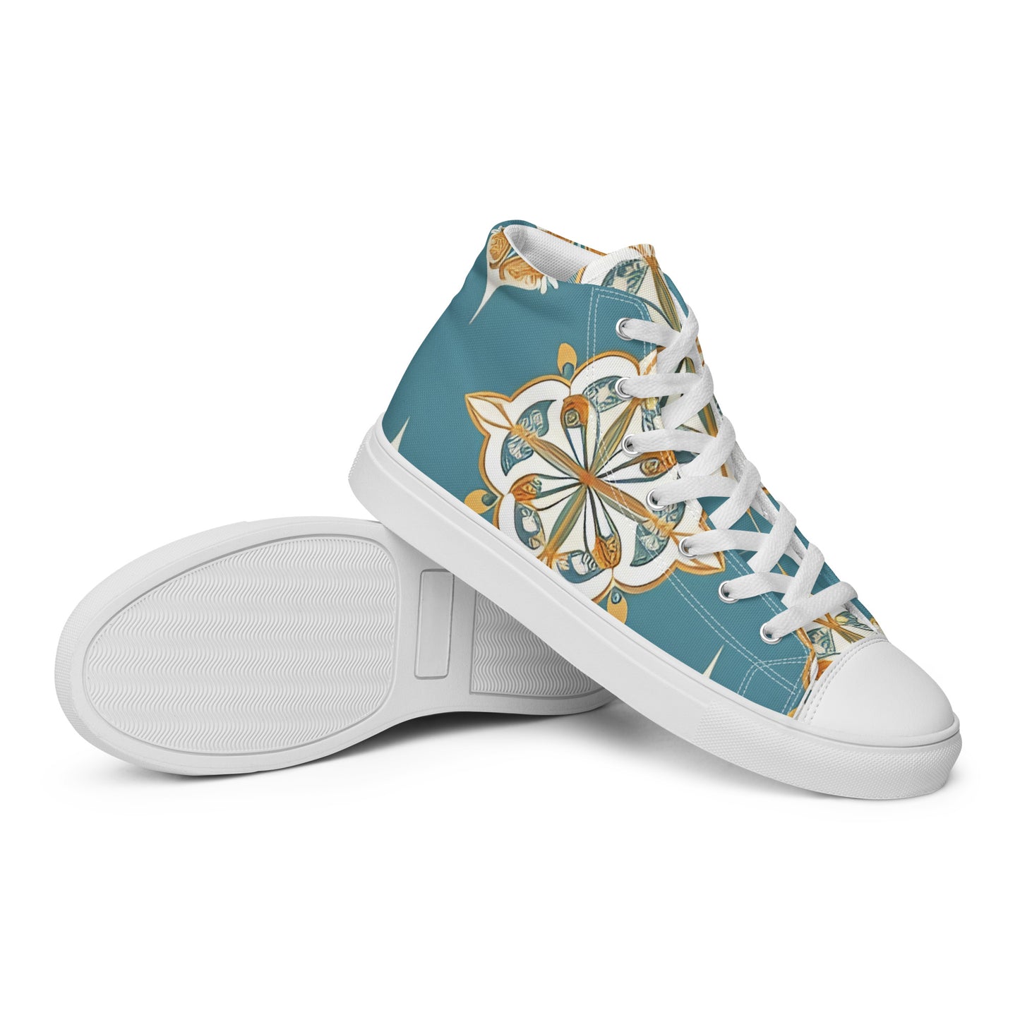 Women’s high top canvas shoes