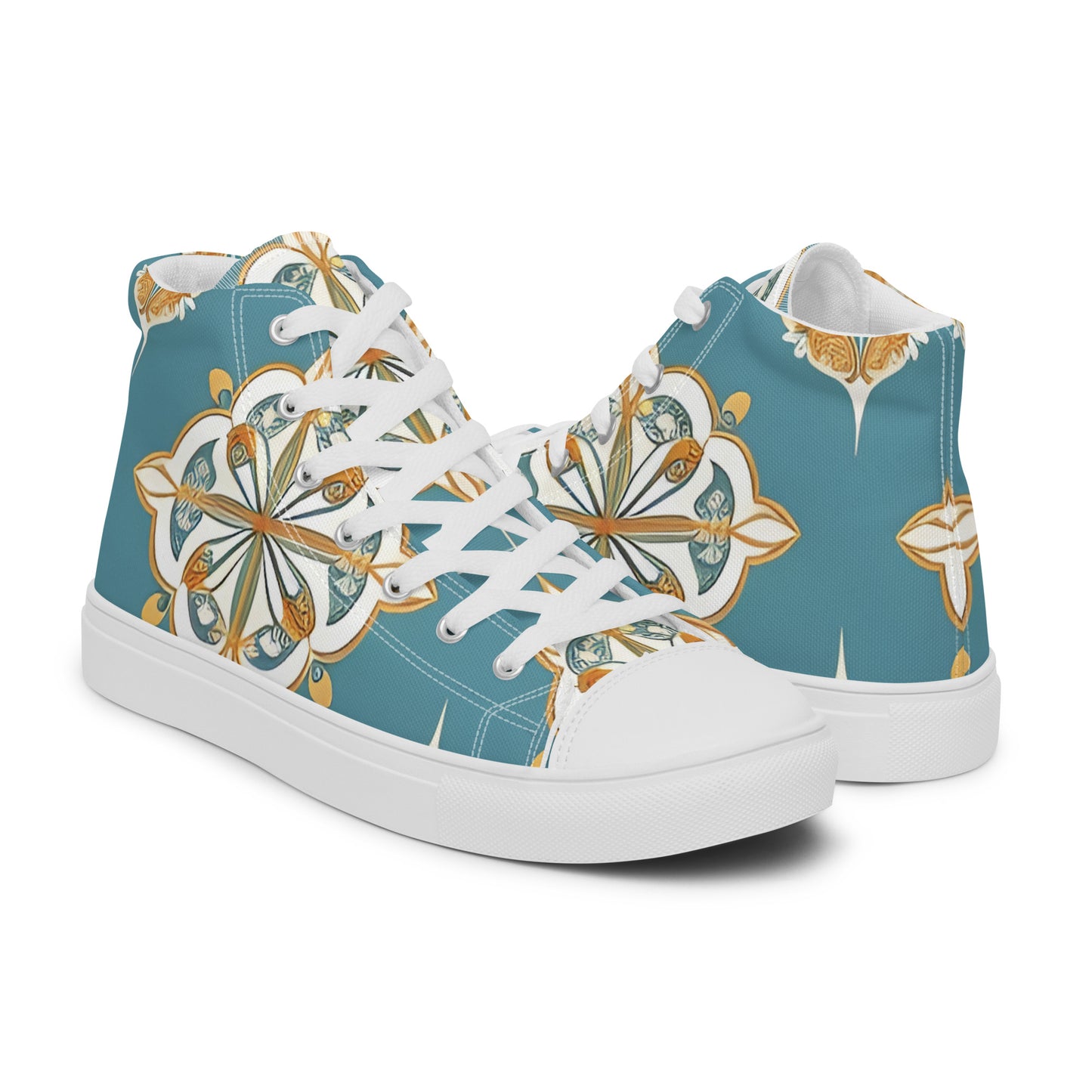 Women’s high top canvas shoes