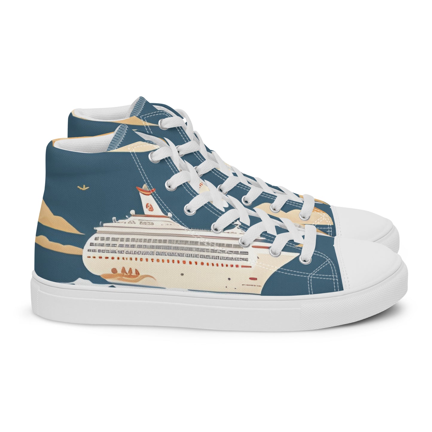 Women’s high top canvas shoes